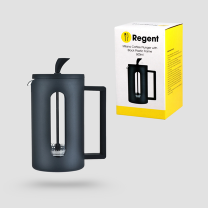 Regent Milano Coffee Plunger with Black Frame